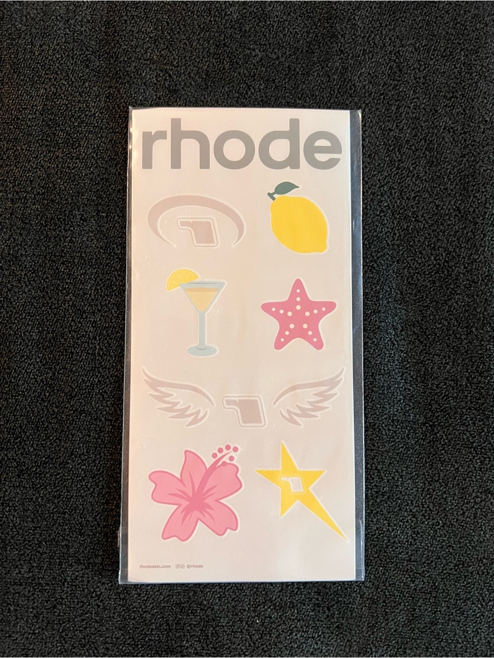 Rhode Limited Edition Temporary Tattoos